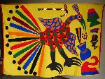 Dahomey Fon royal symbols, Abomey, Benin