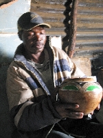 Traditional beer, Shebeen, Soweto, Johannesburg