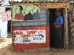 Barber shop, Soweto, Johannesburg