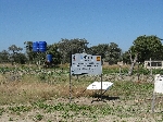 Food security project sign