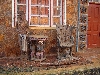 Fon of Nso's Palace: throne in 2nd courtyard, for private hearings