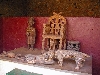 Fon of Nso's Palace: throne in first courtyard for public hearings