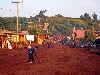 Jakiri: sweeping the streets in the morning