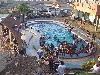 Douala: le Nde Hotel pool on the weekend