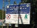 Traffic safety sign, no cell phone, wear seat belt, Ethiopia