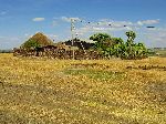 Traditional homestead near Debre Tsege, Ethiopia