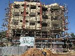 building under construction, Tilili, Ethiopia