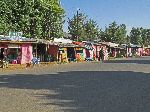 Roadside coffee stalls, Dangla, Ethiopia