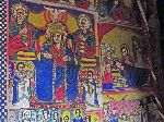 Mural, Beta Maryam Monastery, Lake Tana, Ethiopia