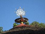 Top of the church, Beta Maryam Monastery, Lake Tana, Ethiopia
