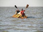 Tankwa boats (made from papyrus), Lake Tana, Ethiopia