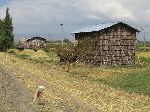 Typical house, Hwy 3, north of Woreta, Ethiopia