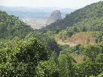 Vista with Amora Gedel (volcanic plug), China Road, B-22, Ethiopia
