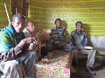 Boys in cafe, China Road, B-22, Ethiopia