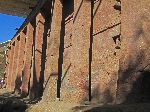 Bet Medhane-Alem (rock hewn church), Lalibela, Ethiopia