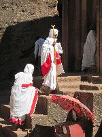 Bet Giyorgis - St. George (rock hewn church), Lalibela, Ethiopia