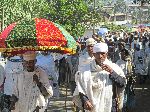 Religious prossession, Lalibela, Ethiopia