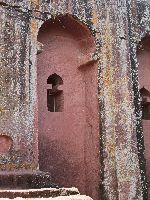 Bet Gabriel-Rafael (rock hewn church), Lalibela, Ethiopia