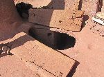 tunnel near Bet Gabriel-Rafael (rock hewn church), Lalibela, Ethiopia