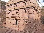 Bet Emanuel (rock hewn church), Lalibela, Ethiopia