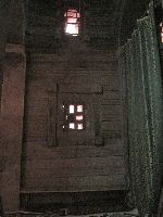 Interior, Bet Emanuel (rock hewn church), Lalibela, Ethiopia