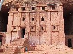Bet Abba Libanos (rock hewn church), Lalibela, Ethiopia