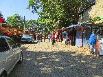 Kiosks selling dry goods, Piasa, Addis Ababa