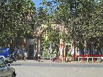 Gates to the grounds of the main campus of Addis Ababa University