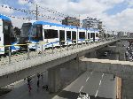 Electric tram, light rail, Addis Ababa, Ethiopia