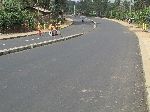 Four-lane divided boulevard, Debre Marcos, Ethiopia