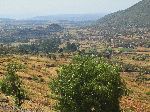 Flatter countryside approaching Axum, Tigray, Ethiopia