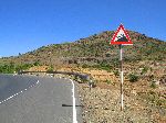 Road between Bizet and Enticho, Tigray, Ethiopia