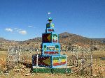 Memorial to fighter in the ELF, Bizet, Ethiopia
