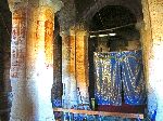 Curtain before Holy of Holies, Miaryam Korkor Church, Hawzen, Tigray, Ethiopia