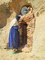 Exterior, Daniel Korkor Church, Hawzen, Tigray, Ethiopia