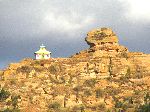 Church on a hill, between Wukro and Freweyne, Tigray, Ethiopia