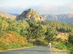 Church on a hill, between Wukro and Freweyne, Tigray, Ethiopia