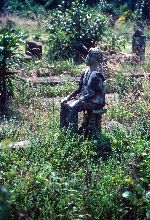 Ghana, grave stone, grave market, funerary