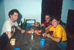 Ghana, Discove, Fort Metal Cross, lobster dinner