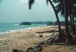 Ghana, west of Sekondi, looking west towards Takoraki