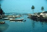 Ghana, Elmina, mouth of the harbor