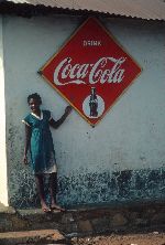 Ghana, Aburi, young girl