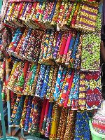 Accra, Ghana: Makola Market - cloth