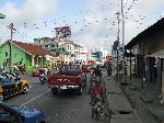 Ghana, Koforidua, main street
