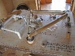 Jig for building bamboo bikes
