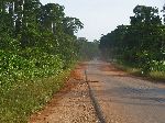 Ghana, road near New Edubiase