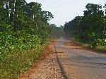 Ghana, road near New Edubiase
