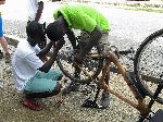 Bicycle wheel repair