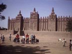 Mali, Djenne, mosque (click to enlarge)
