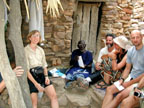 Meeting with town cheif, Niongono